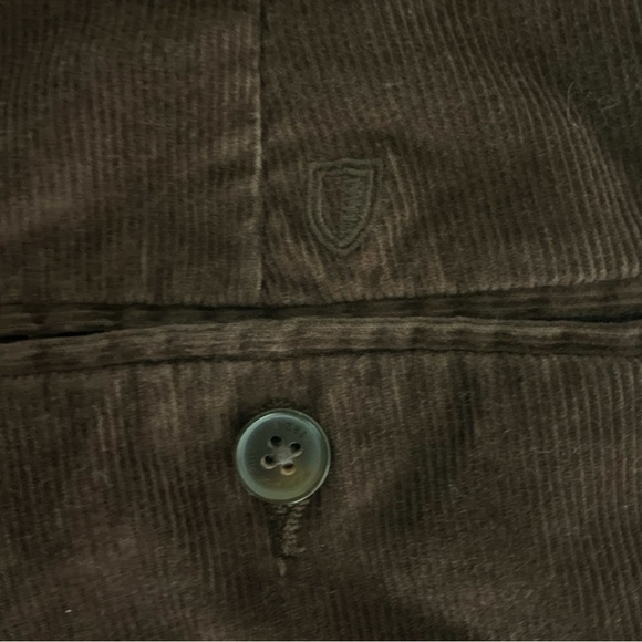 Black Brown 1826 Men’s Corduroy Pants Trousers Size 38 Brown - Picture 5 of 9
